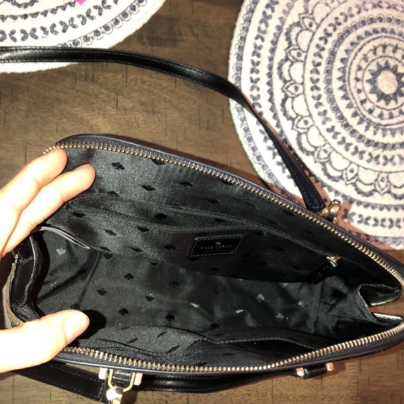 Kate spade Black satchel with long strap - Picture 2 of 3